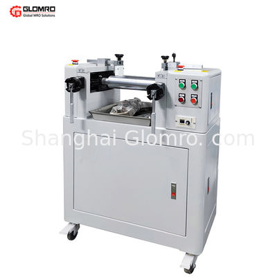 Electric Heating Plastic Rubber Open Mixer With 0.1 - 7mm Adjustable Roller