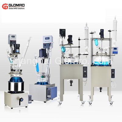 Chemical Vacuum Stirred Reactor Laboratory Single Layer Glass Reactor