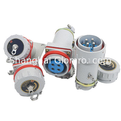 Good Selling IP66 Waterproof Industrial Socket Panel Mounted Straight Industrial Socket Explosion proof connector