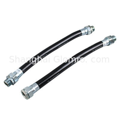 ATEX Flexible Conduit Explosion-Proof Flexible Rubber Hose Threaded Metal Connection  Custom Cutting Service