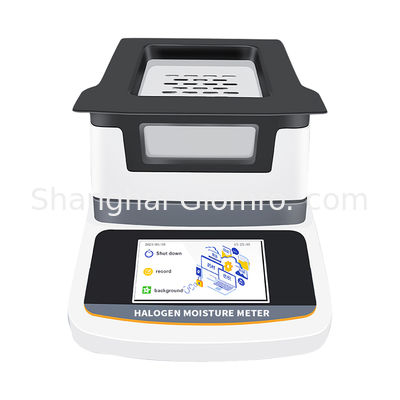 50g 110g Halogen Moisture Analyzer For Chemicals Grain Mineral Biological Products Food