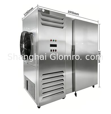 -80 Degree Commercial Large-capacity Freezer Side-Mounted Unit Trolley Blast Freezer with 30/40 Trays