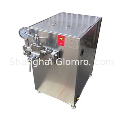 500 to 1000L/H Industrial High Pressure Homogenizer Machine for Liquid Milk Juice Dairy Cream Processing Equipment