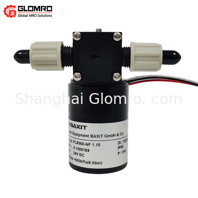 BAXIT PL8060-NF1.10 Brushless Diaphragm Pump 12V/24V PWM Speed Control PTFE Acid/Alkali Resistant High Pressure 6 Bar Pump