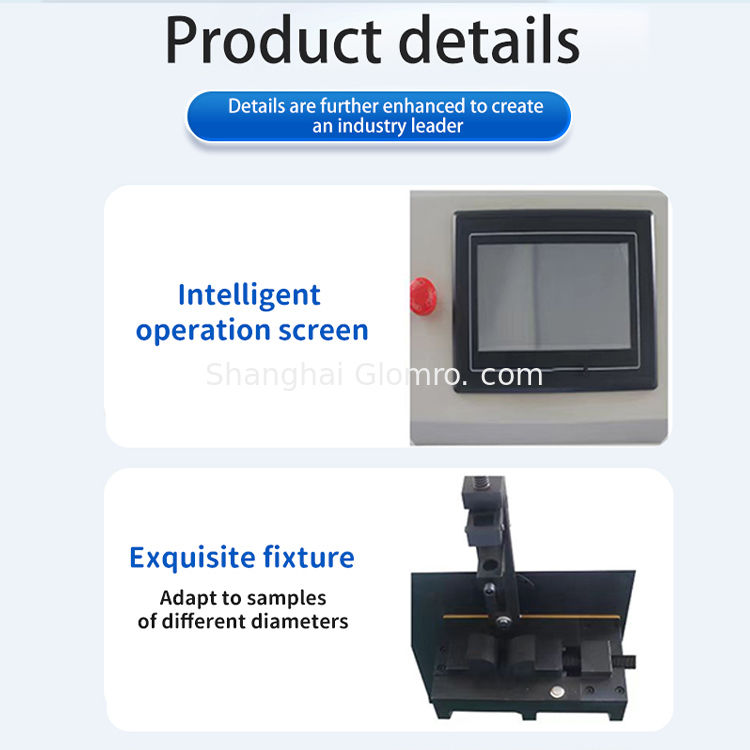 10mm Copper Wire Repeated Bending Test Machine Metal Wire Repeated Alternating Bending Testing Machine