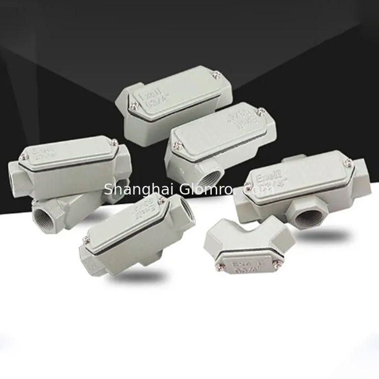 Ex Back cover three-way junction box Wiring Box Threading Box