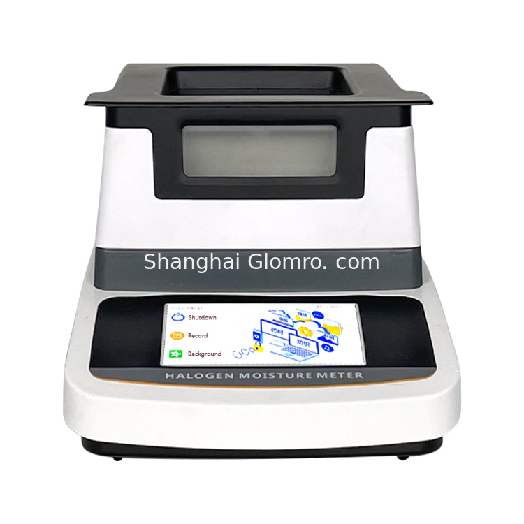 DHS Series 50g-120g Halogen Moisture Analyzer For Laboratory Industrial Agriculture
